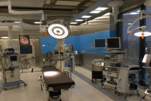Sala de manipulação na clínica American Heart of Poland