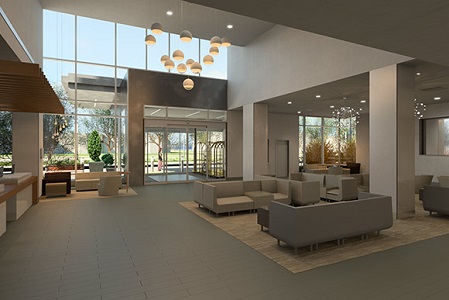 Hall at the Cleveland Clinic